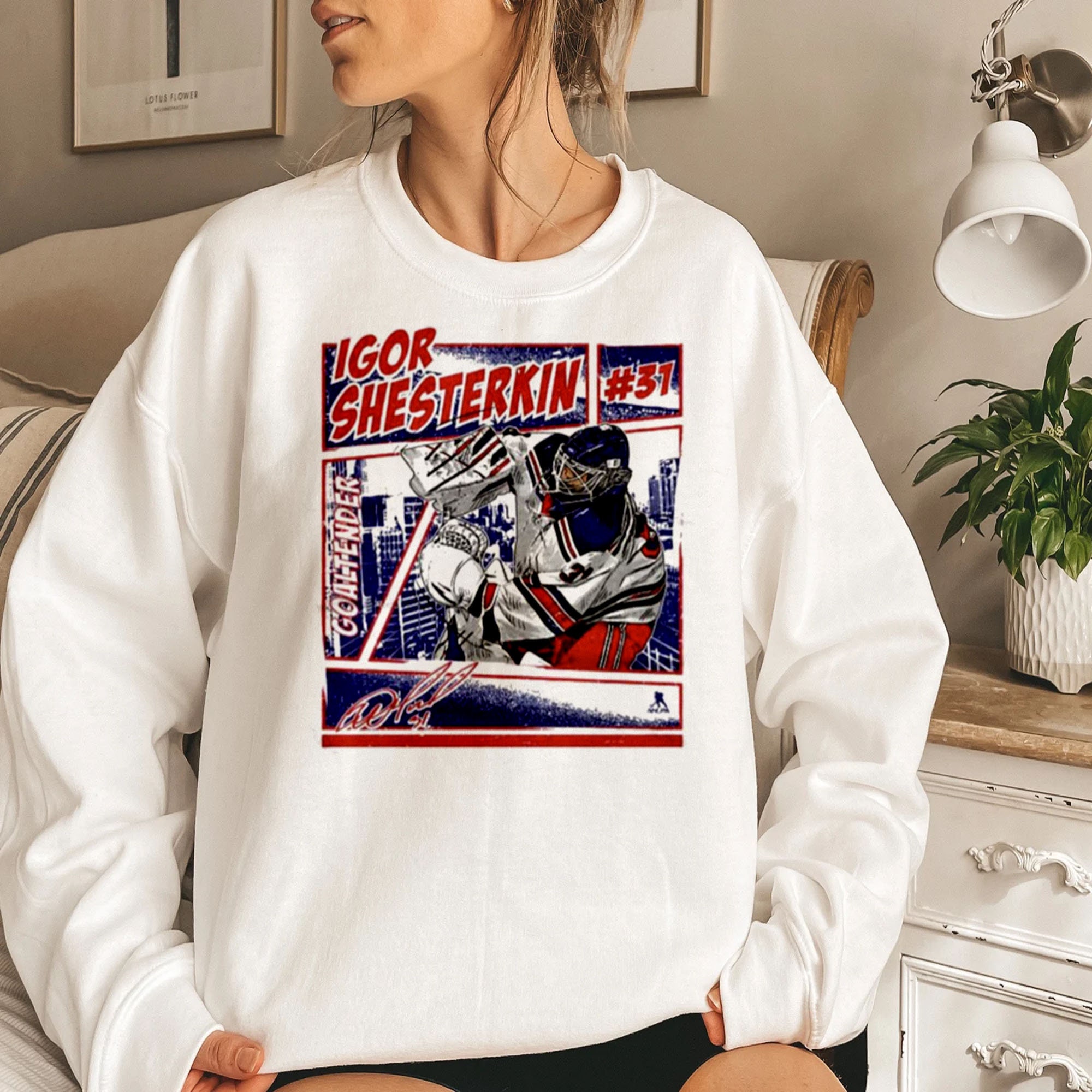 NY Rangers Igor Shesterkin Hockey Finals Shirt