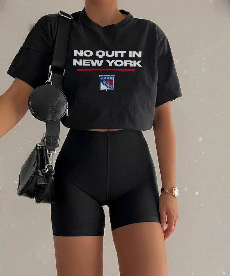 NY Rangers No Qui Breaking The New York City Hockey Shirt