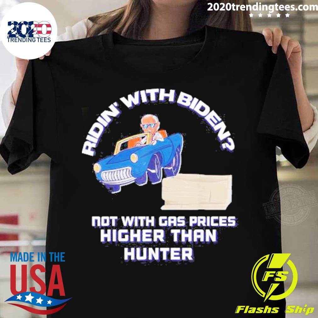 Official 4th of July Build Back Better Biden Gas Prices MAGA Trump T-shirt