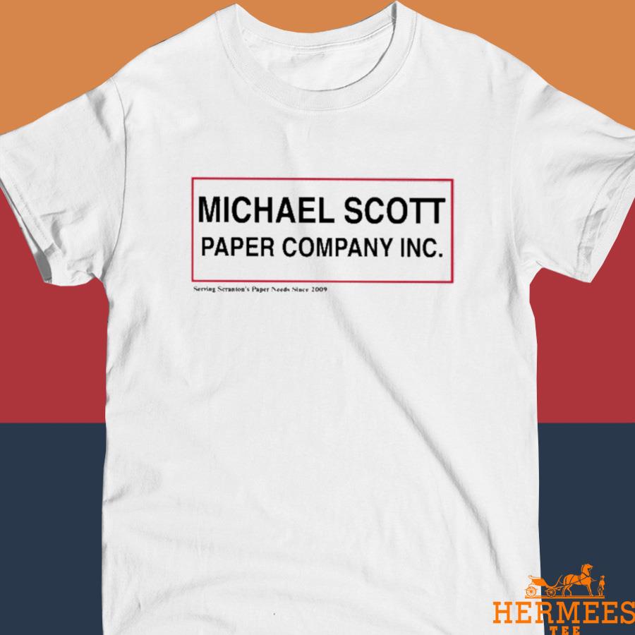 Official Channing Tindall Michael Scott Paper Company Shirt