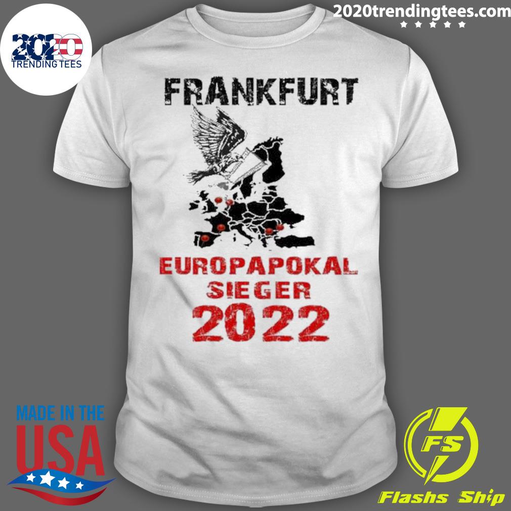 Official europapokal Sieger 2022 Frankfurt Fan T-shirt