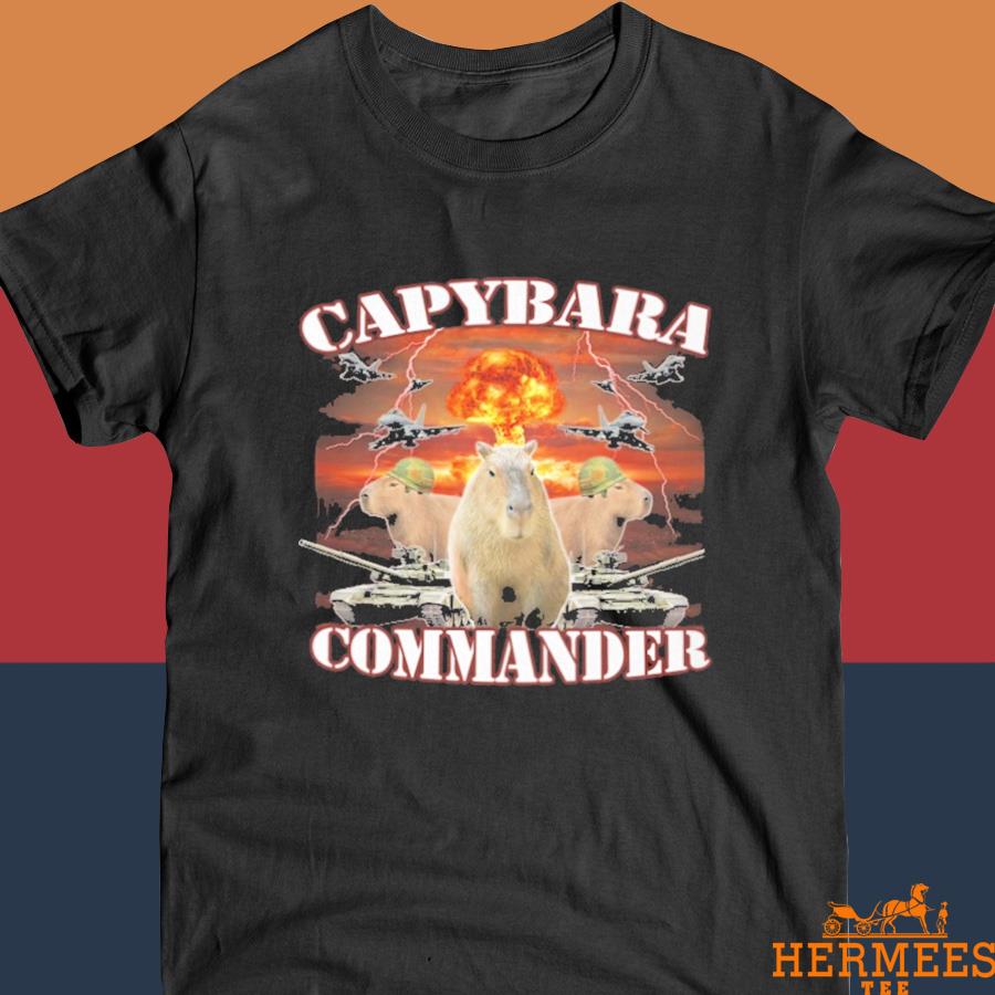 Official Hardshirts Capybara Commander Shirt