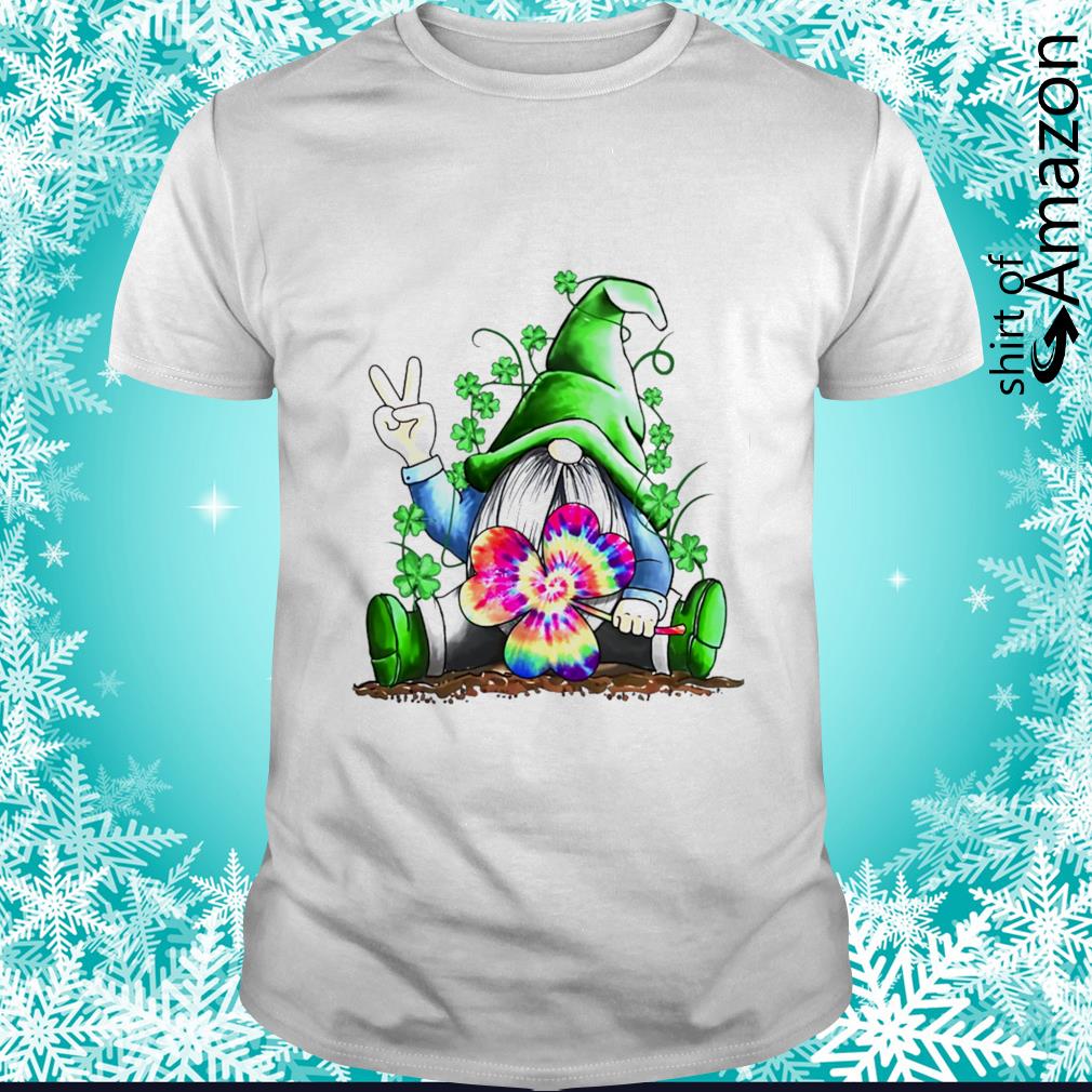 Official Hippie Gnome Shamrock St. Patrick_s Day shirt