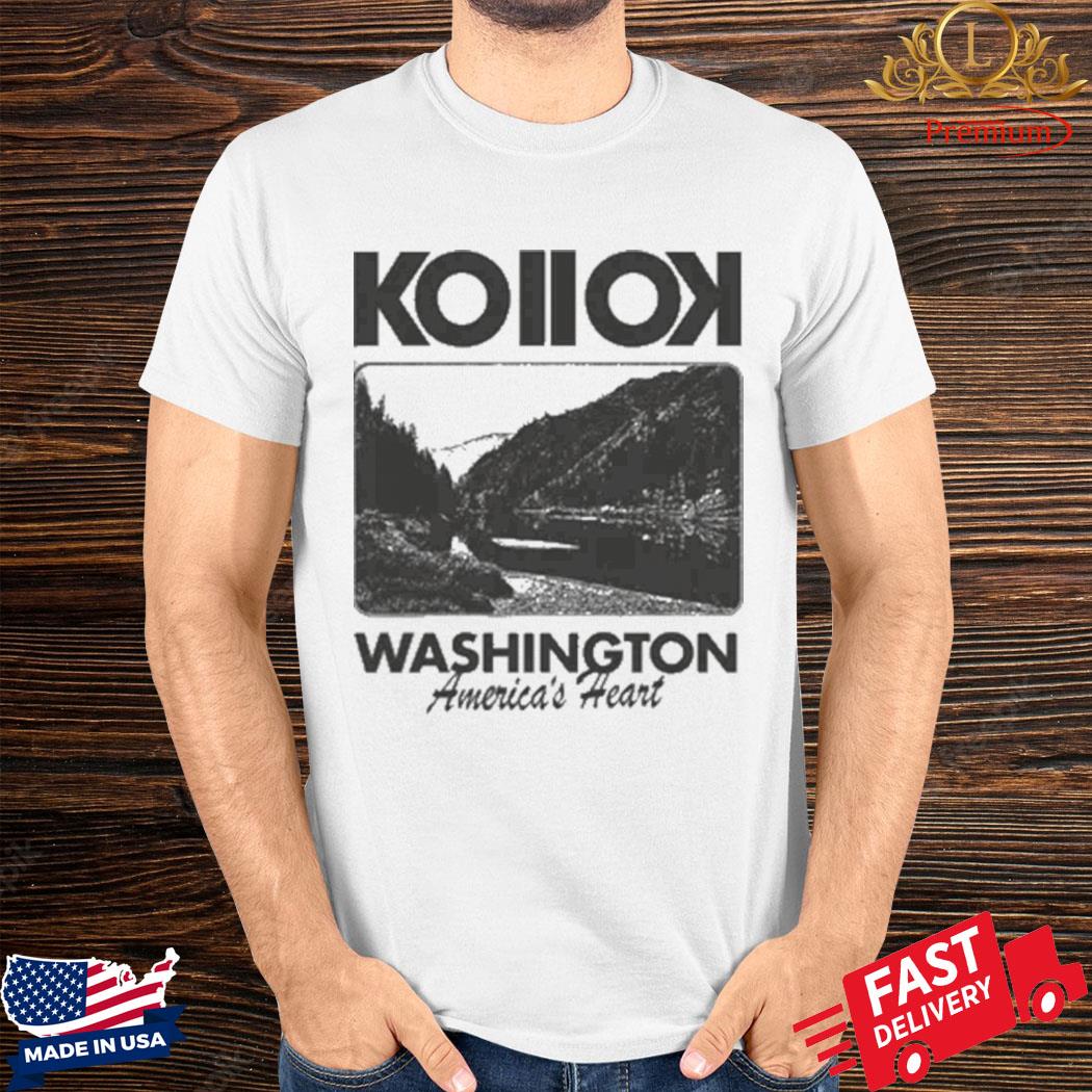 Official Kollok Washington America’s Heart Shirt