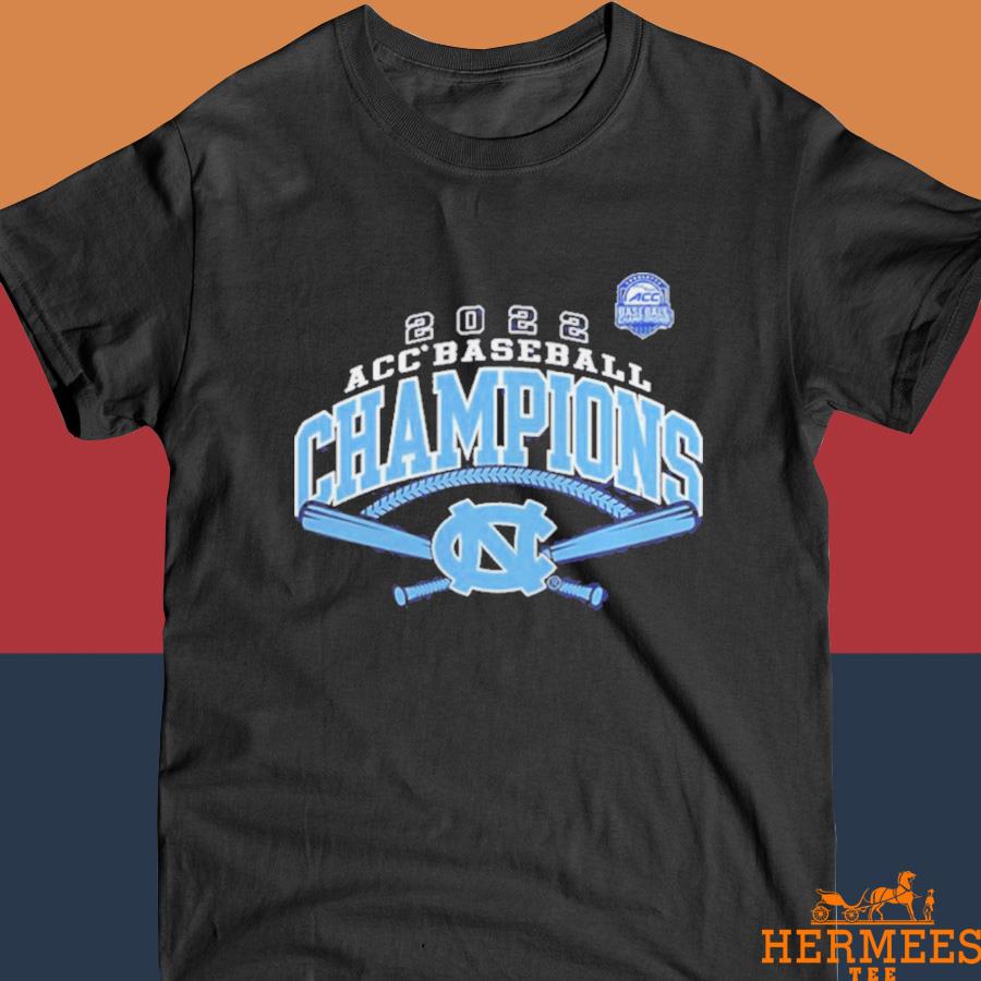 Official North Carolina Tar Heels 2022 ACC Baseball Conference Tournament Champions Shirt