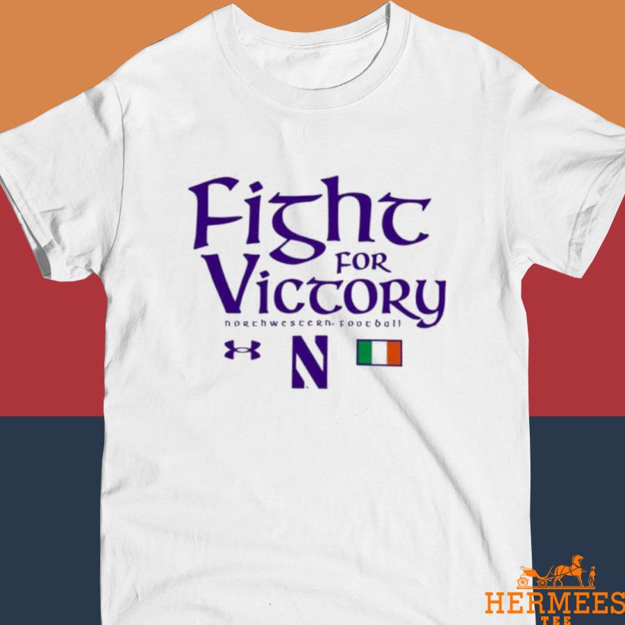 Official Northwestern Wildcats Under Armour Fight For Victory 2022 Shirt