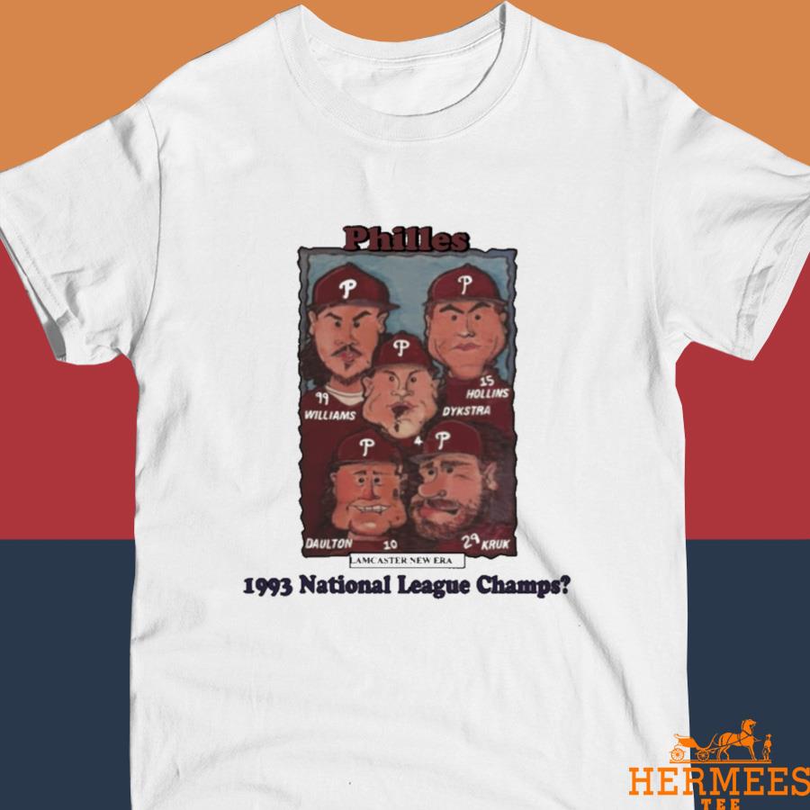 Official Phillies 1993 National League Champs Shirt