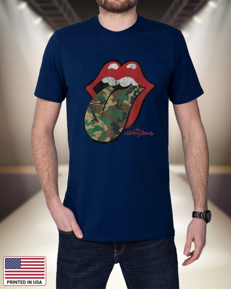 Official Rolling Stones Distressed Camo Tongue V7tUF