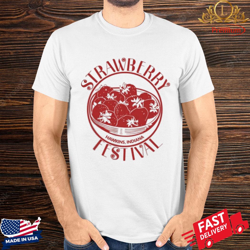 Official Stranger Things 4 Strawberry Festival Shirt