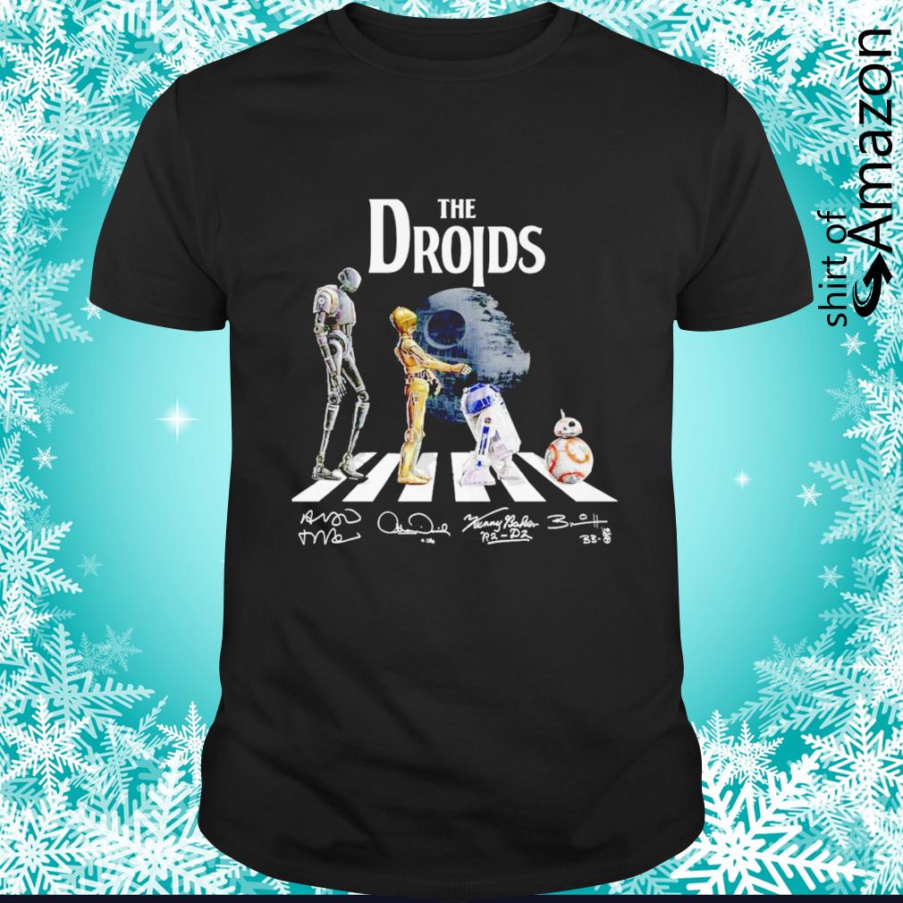 Official The Droids Abbey Road signature shirt