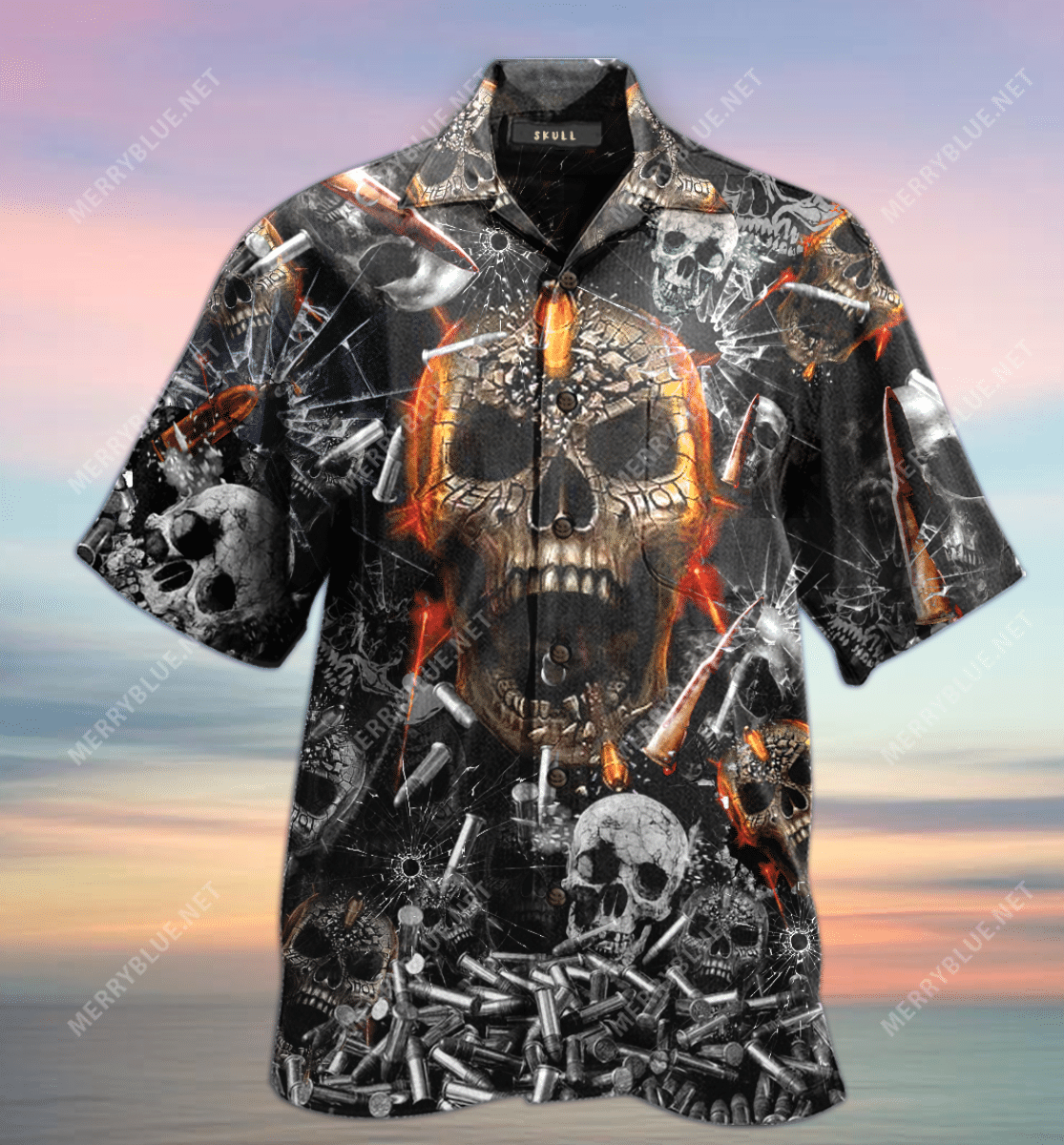 Oh My Skull Unisex Hawaiian Shirt