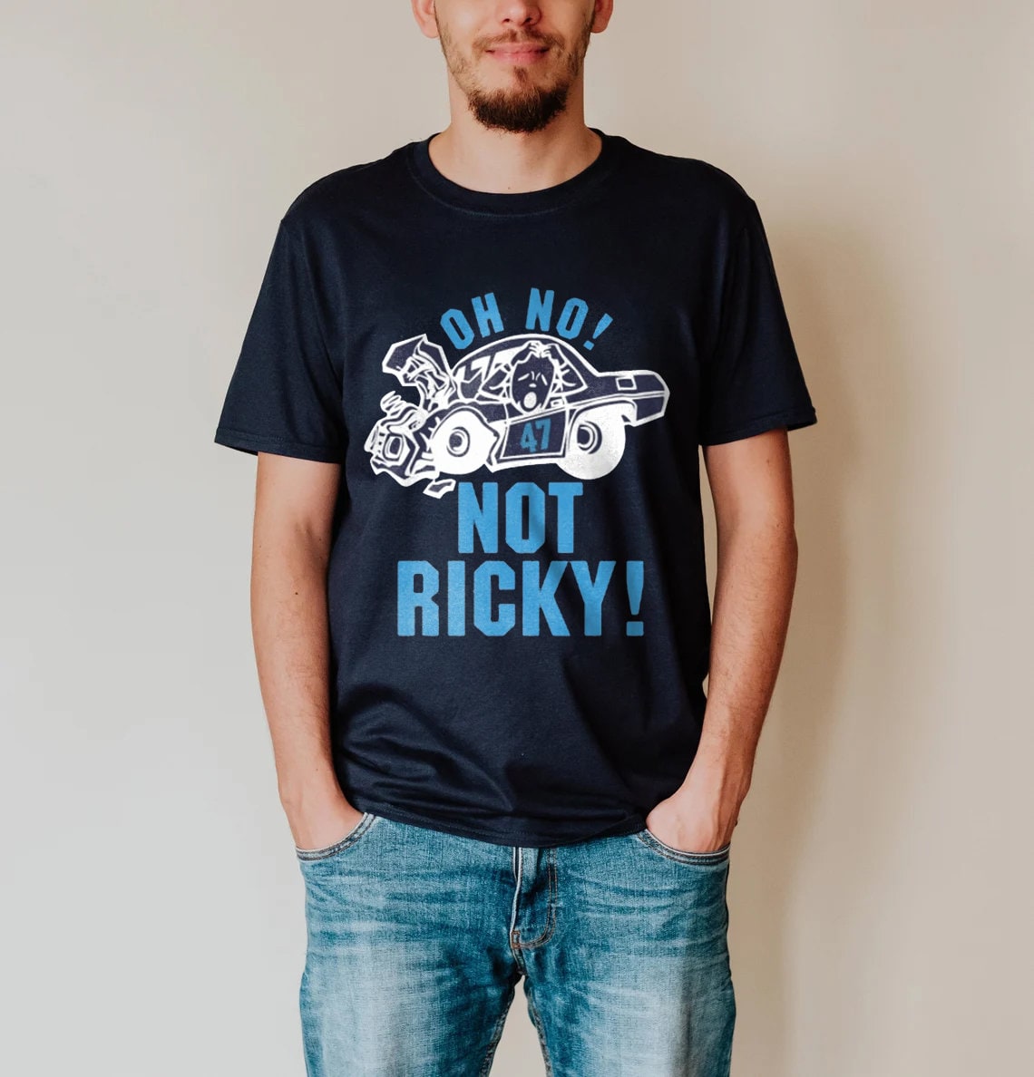 Oh No Note Ricky Racing Car 47 Trending Shirt