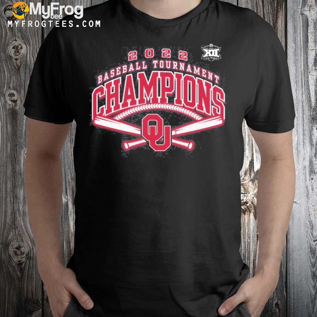 Oklahoma Sooners Baseball Tournament Champions 2022 Shirt