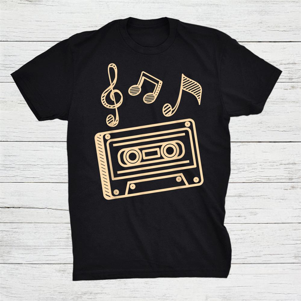 Oldschool Hip Hop Music Cassette Shirt