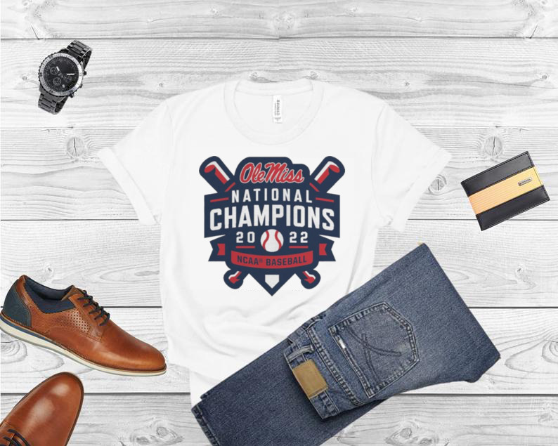 Ole Miss Rebels 2022 NCAA Men’s Baseball College World Series Champions Official Logo Shirt