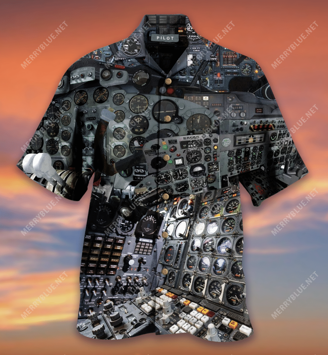 Once A Pilot Always A Pilot Unisex Hawaiian Shirt
