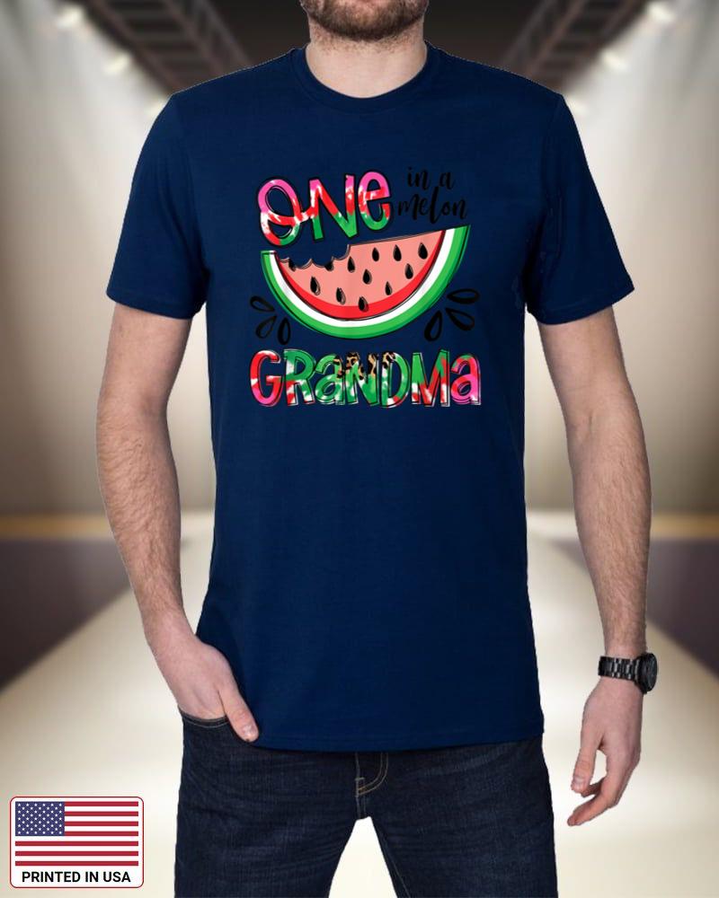 One In A Melon Grandma Shirt Funny Watermelon Lovers_1 Xb8st