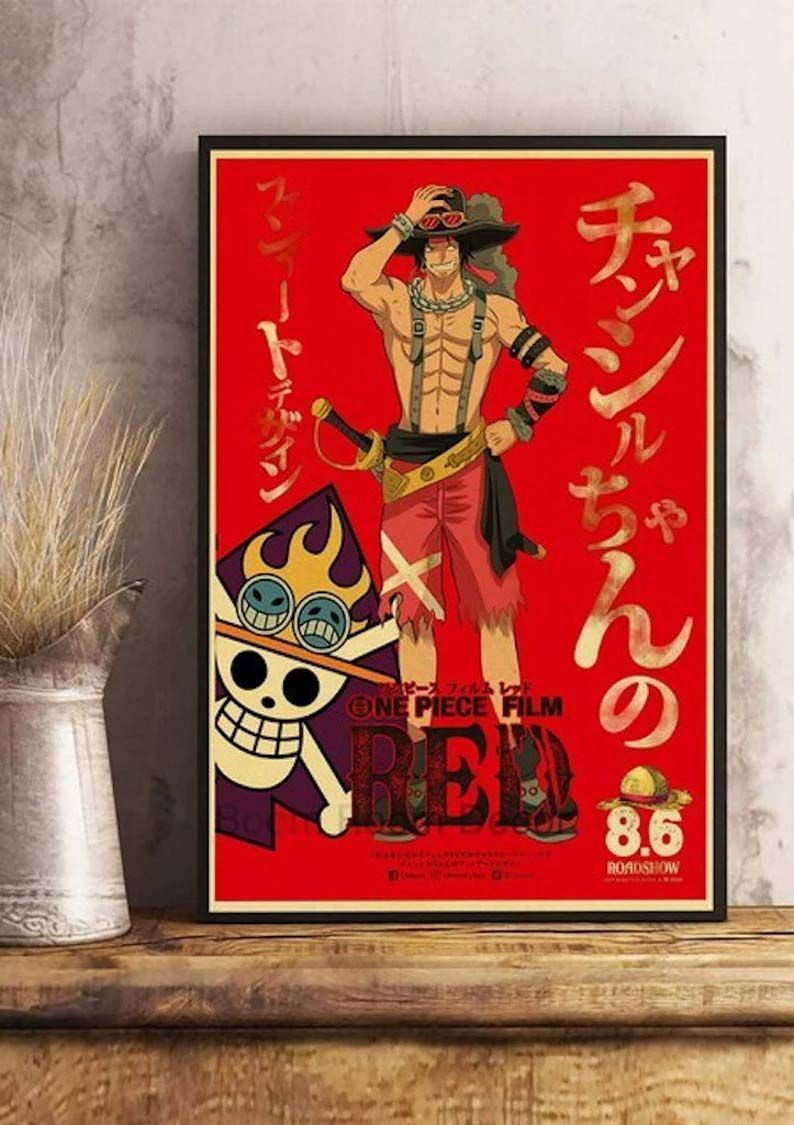 One Piece Film Red Poster Ace