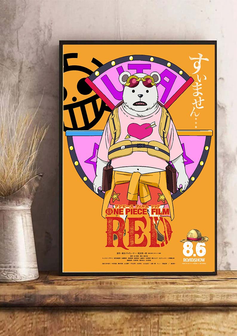 One Piece Film Red Poster Bepo