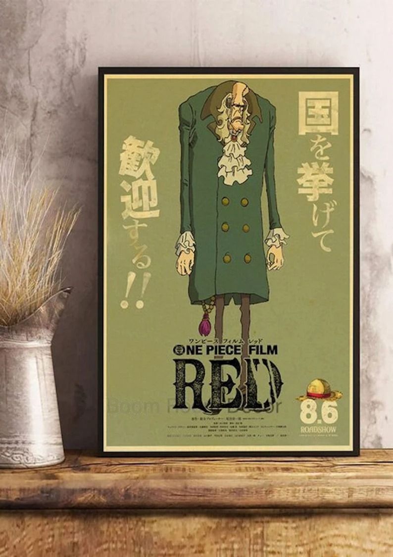 One Piece Film Red Poster Gordon