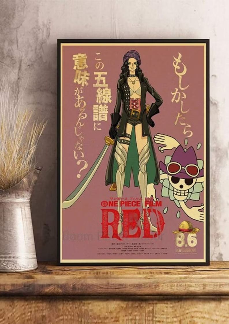 One Piece Film Red Poster Robin