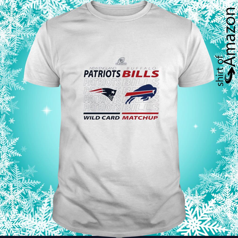 Original Buffalo Bills Vs New England Patriots NFL Wild Card Matchup shirt