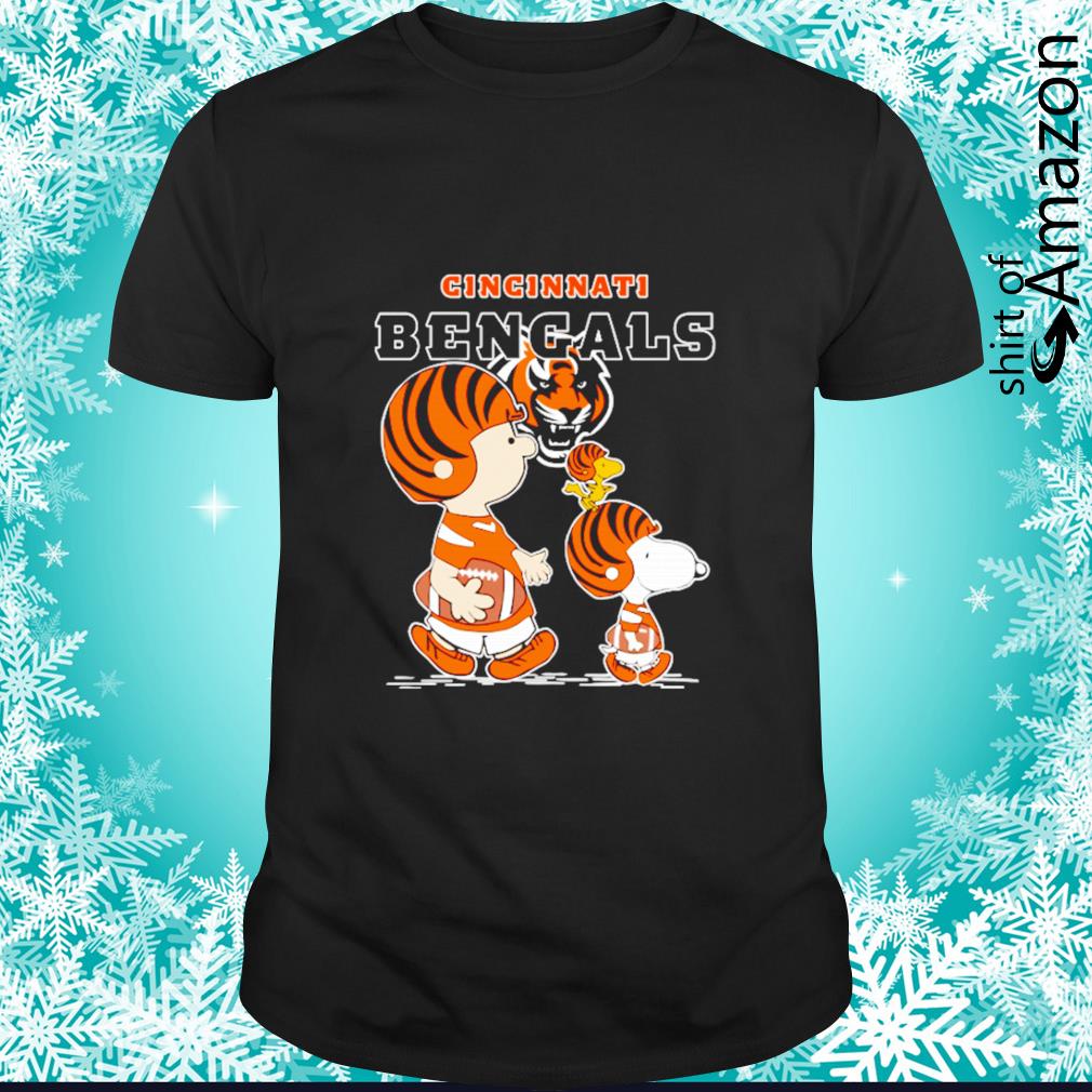 Original Cincinnati Bengals Let’s Play Football Together Peanuts shirt