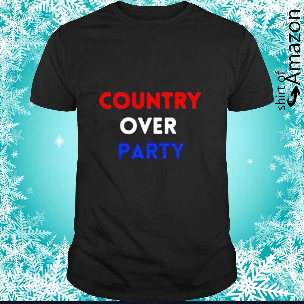 Original country over party t-shirt