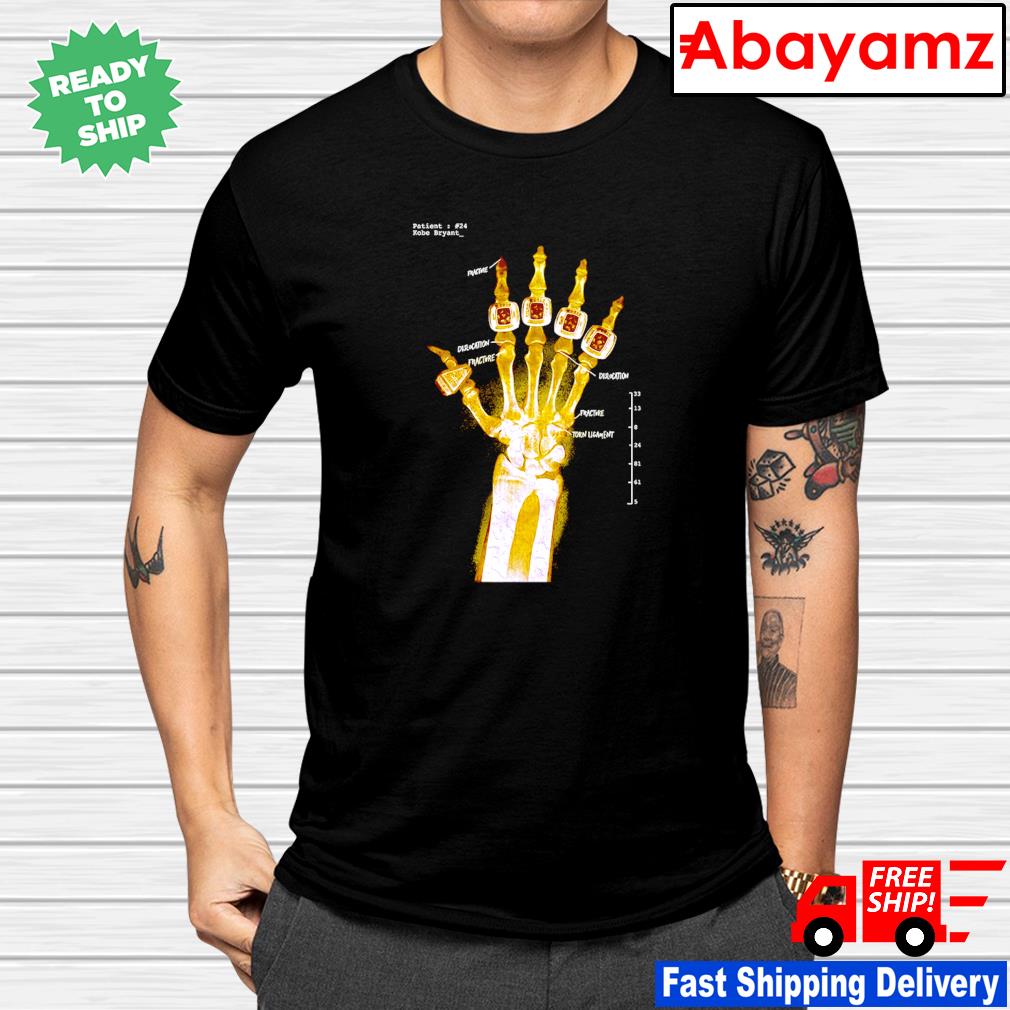 Original Kobe Bryant Hand X-ray shirt