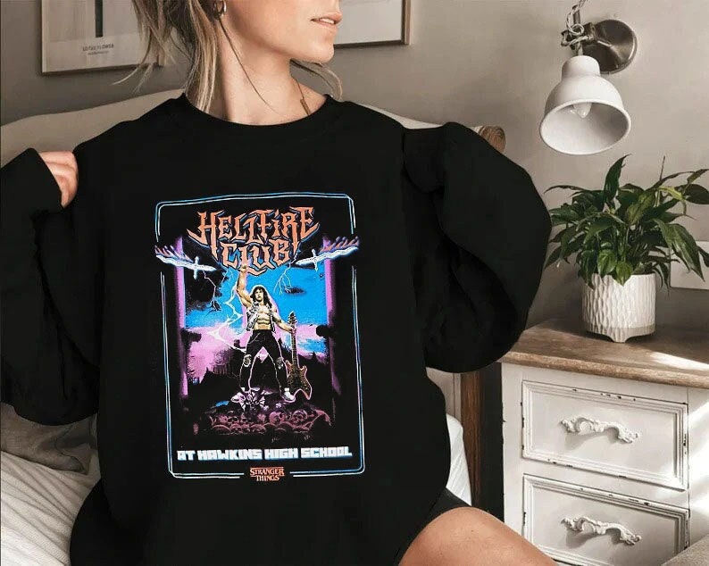 Original Stranger Things Season 4 Hellfire Club Shirt