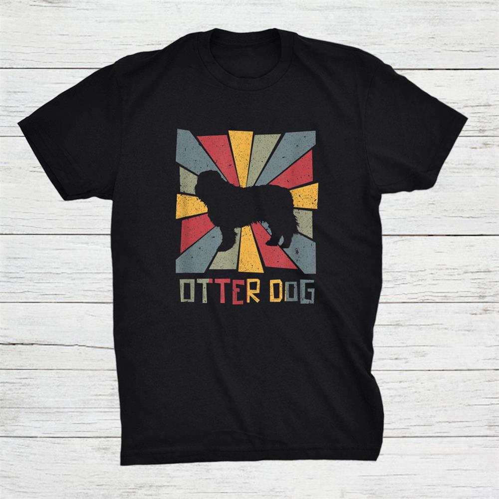 Otter Dog Vintage Dogs Paw Otter Dog Accessories Paws Shirt