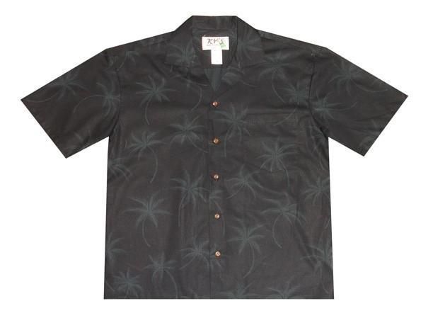 Palm Tree Shadows Hawaiian Shirt