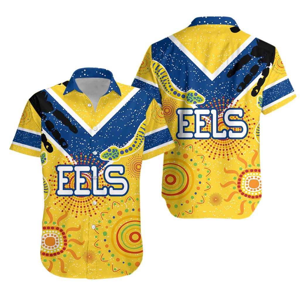 Parramatta Eels Hawaiian Shirt Ethnic Style K36