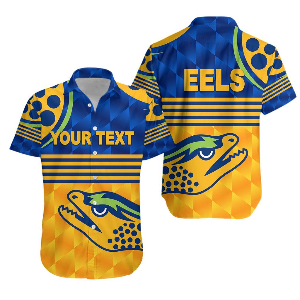 Parramatta Hawaiian Shirt Eels Simple Style K8