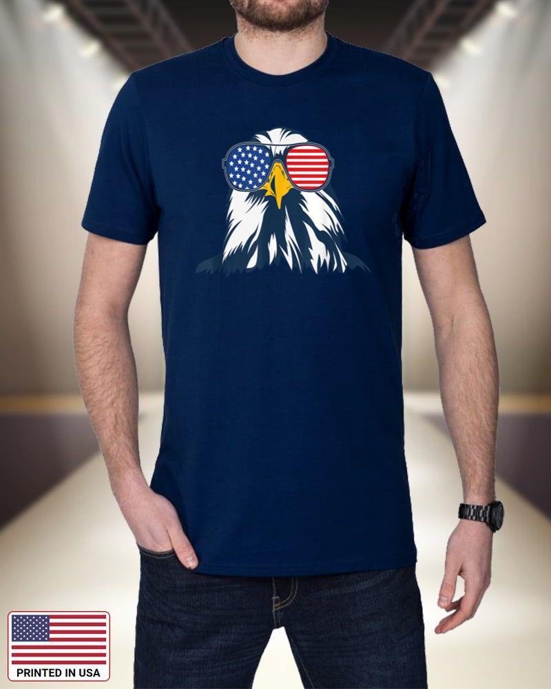PATRIOTIC EAGLE Shirt 4th of July USA American Flag otiFk