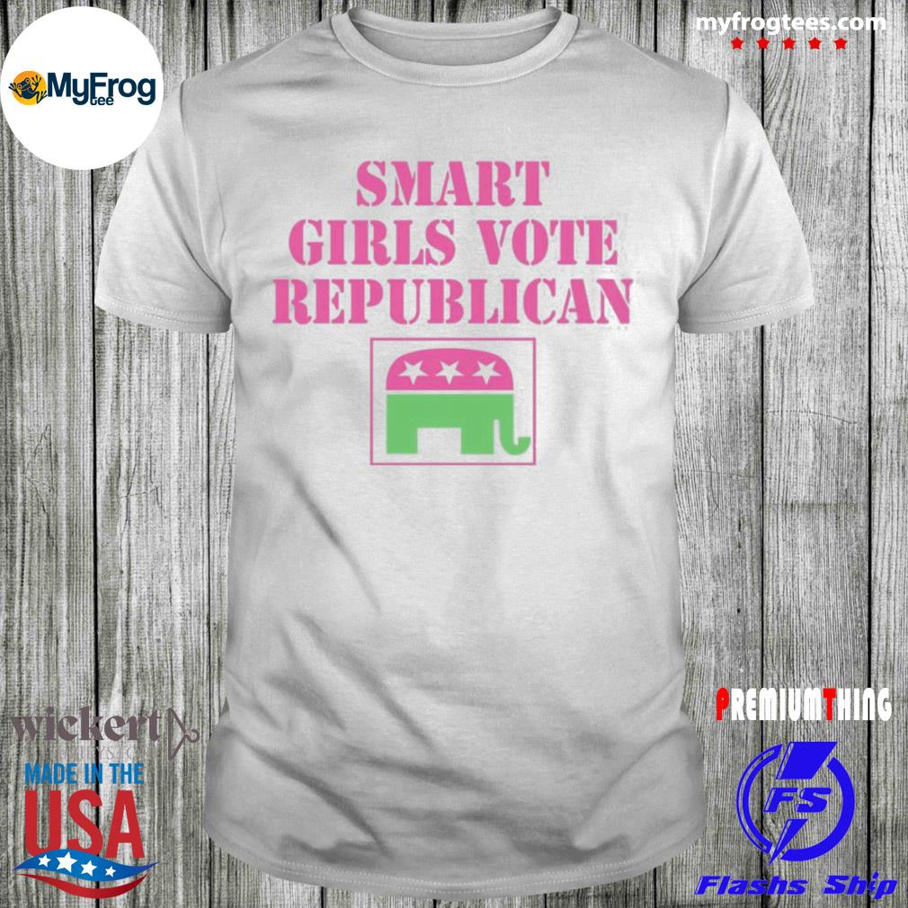 Patriottakes smart girls vote republican shirt