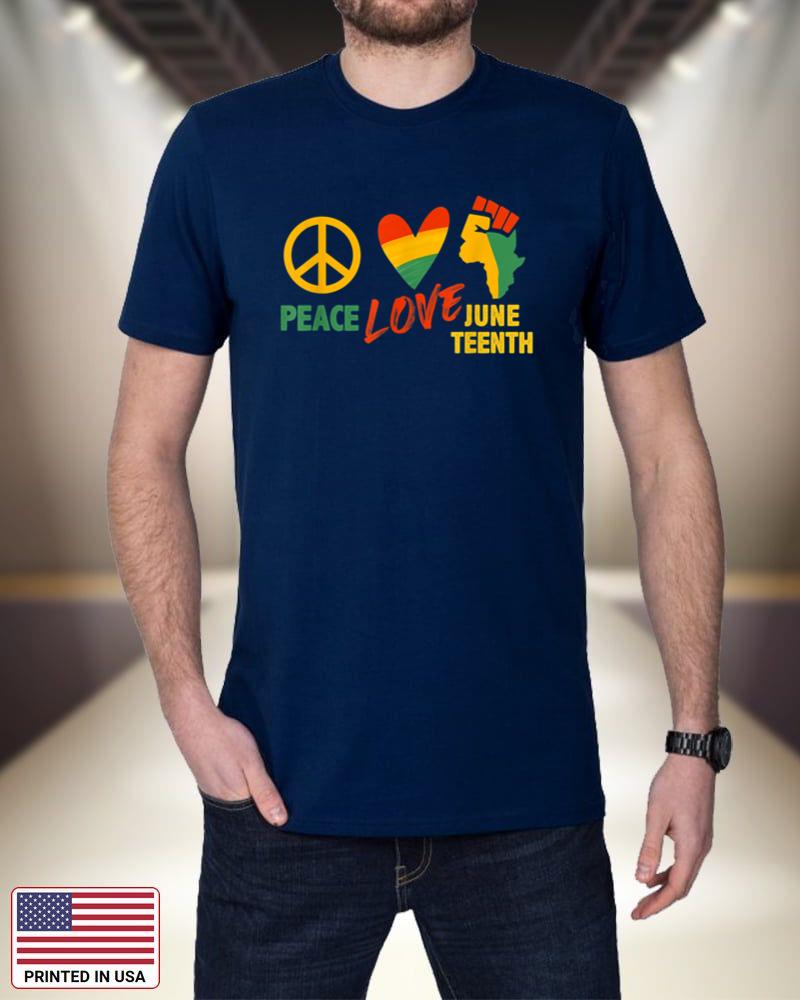 Peace Love Juneteenth 1865 African Woman American Freedom_1 Cb75k