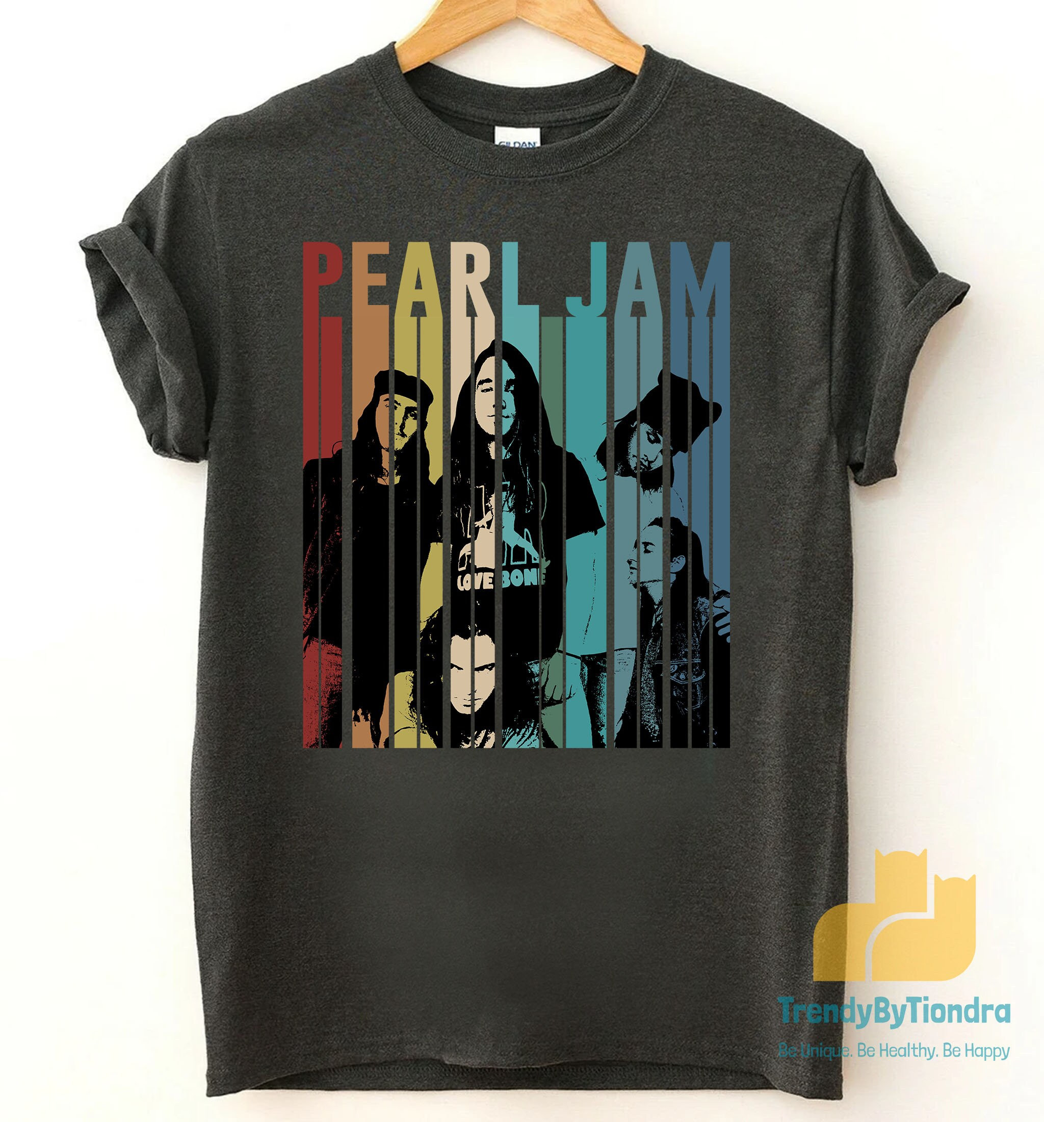 Pearl Jam Band Vintage Retro Shirt, Pearl Jam TShirt, Pearl Jam Shirt