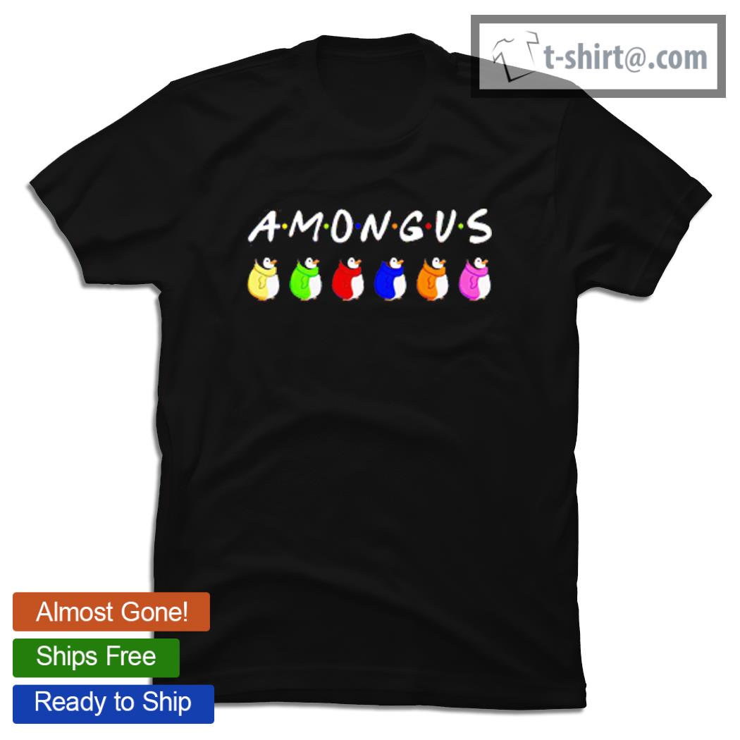 Penguin mashup Among Us Friends shirt