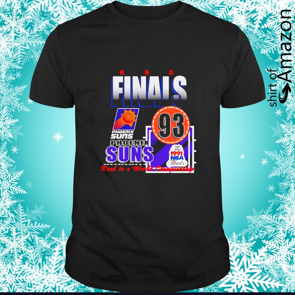 Phoenix Suns NBA Finals Basketball Team Champ 2021 Road to a world championship shirt