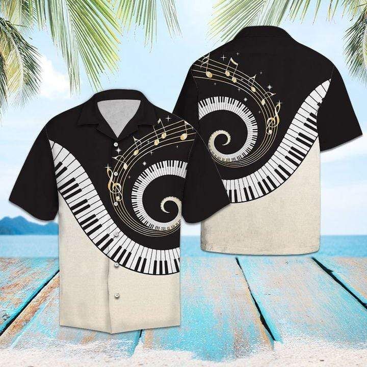 Piano Hawaiian Shirts #dh