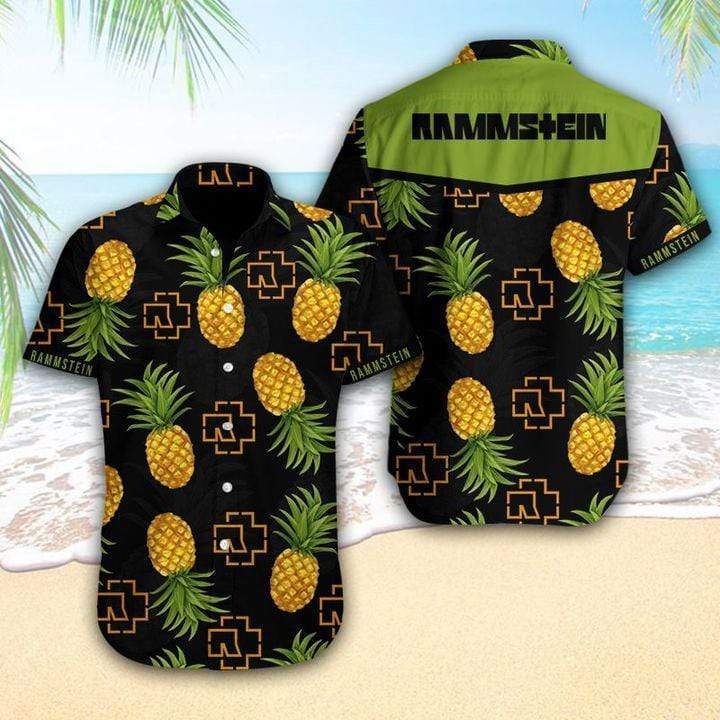 Pineapple Rmm Hawaiian Aloha Shirts #v