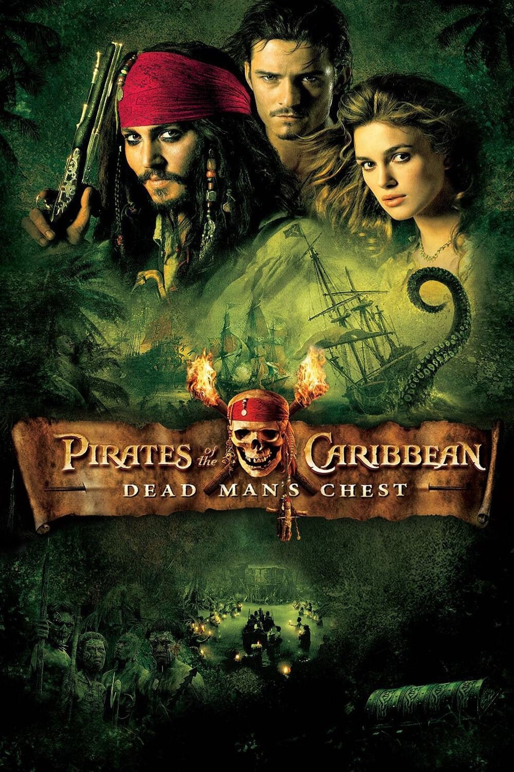 pirates of the caribbean movie poster