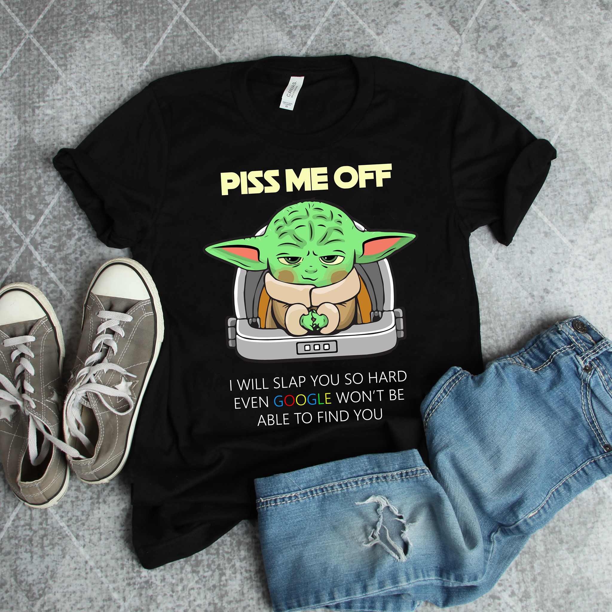 Piss me off I will slap you so hard – Yoda star war