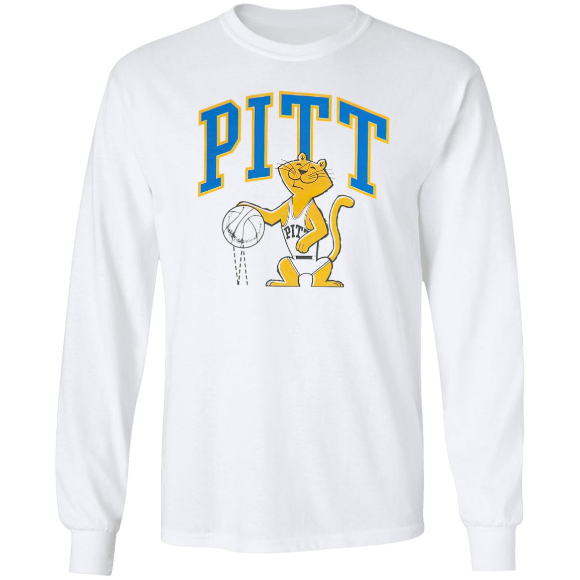 Pittfootballguy 19Nine Merch Store Pitt Dribbling Panther Shirt