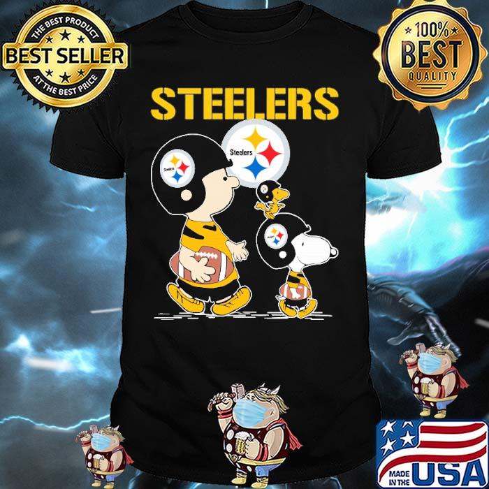 Pittsburgh Steelers let’s play Football together Snoopy NFL shirt