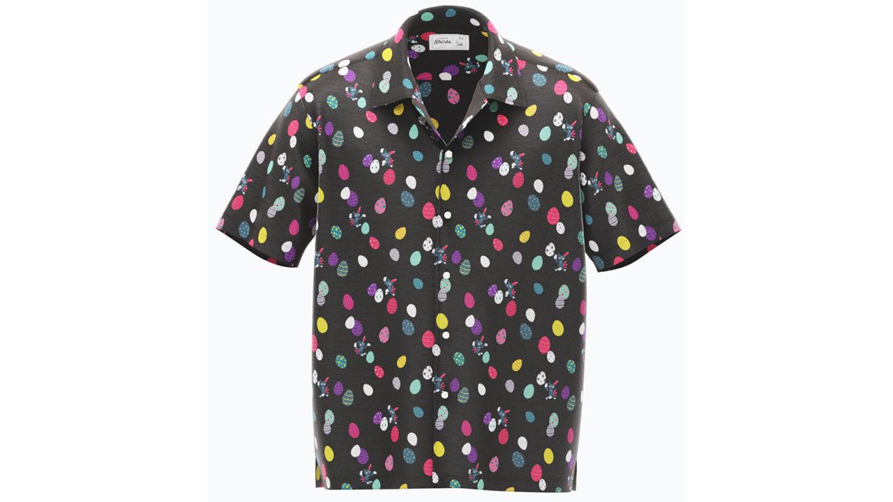 Pokemon Cute Pattern Black Hawaiian Shirt