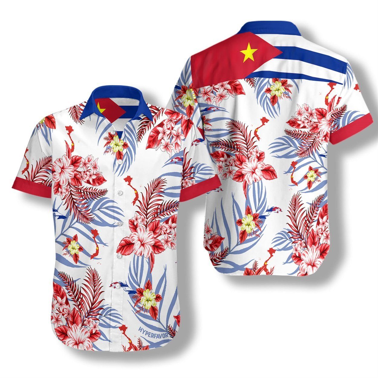 Por Cuba Vietnam Tambin Est Dispuesta A Dar Hasta Su Propia Sangre Ez05 0708 Hawaiian Shirt