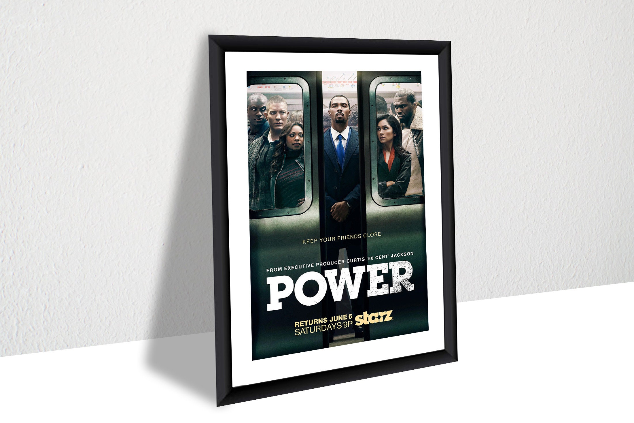 Power TV Series Poster Canvas Print, Wall Art, Wall Decor, Canvas Print, Room Decor, Home Decor, Movie Poster for Gift
