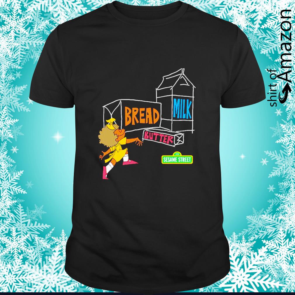 Premium Bread Milk Butter Sesame Street shirt